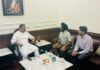 Chairman Juneja and MD discussed proposals for improving the appearance and commercial development of PRTC bus stands